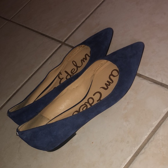 Prwnd Sam Edelman Sally cobalt blue size 8 1/2 - Picture 6 of 6